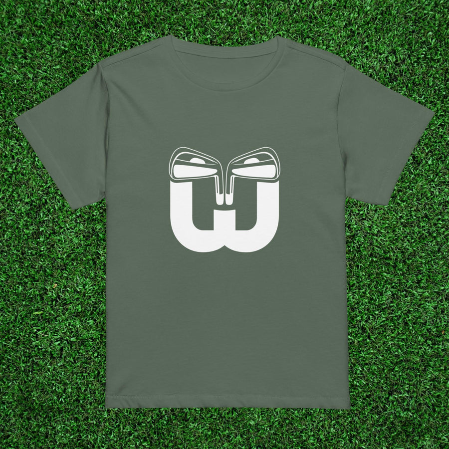 Whackers Logo high-waisted t-shirt - Whackers Golf